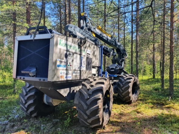 Unmanned Forestry Machine for land-use planning