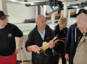 Visiting Norway King Crab Company with NOFIMA Researchers