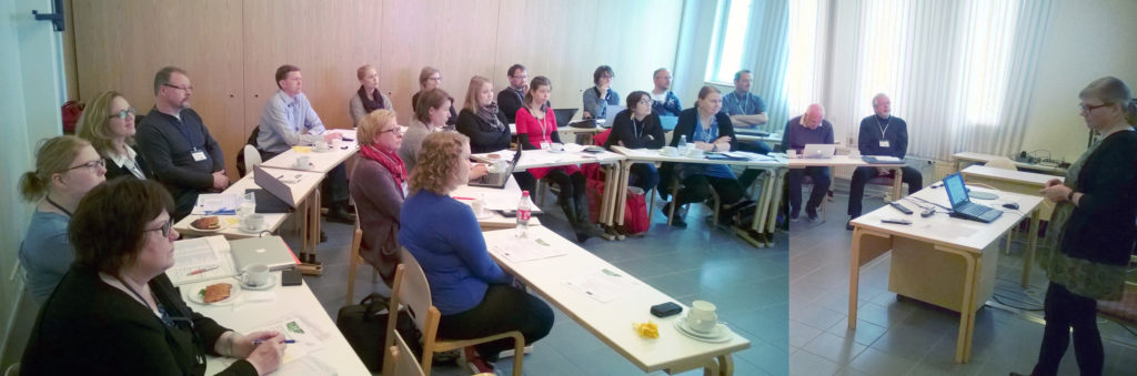 Twenty-five participants from all eleven partner countries/regions attended the BuSK kick-off meeting in Rovaniemi in June7th–8th 2016. 